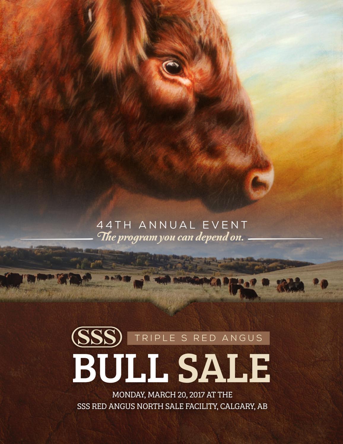 Triple S Bull Sale 2017 by Catalogs by Top Stock Issuu