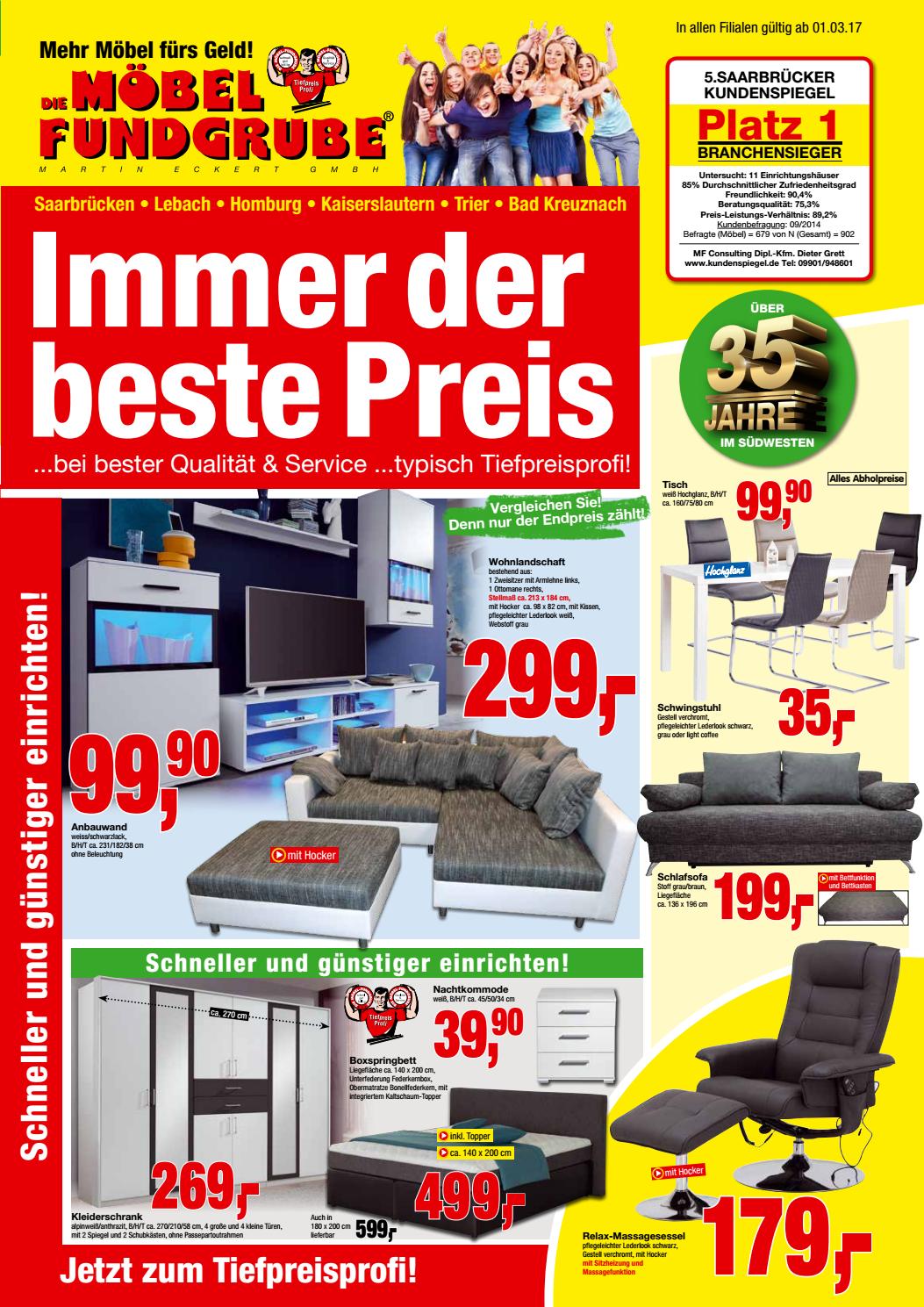 Möbel Fundgrube Prospekt KW 09 by Die Möbelfundgrube Martin Eckert GmbH