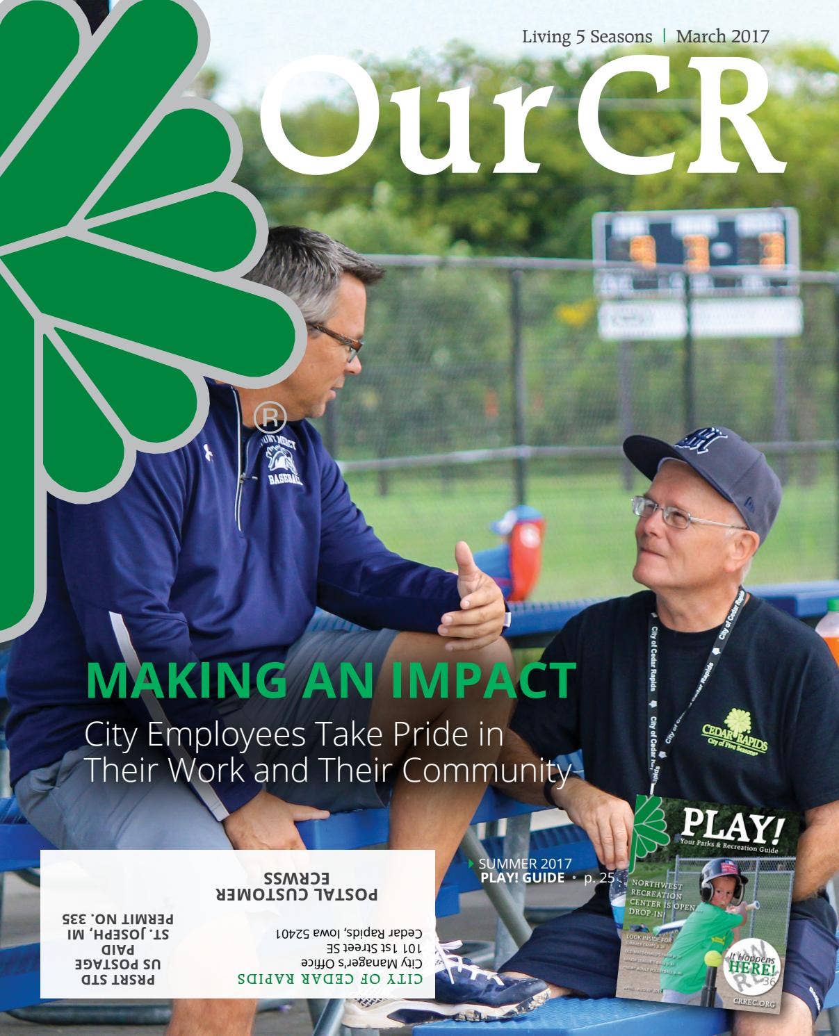 Our CR - March 2017 by City of Cedar Rapids - Issuu