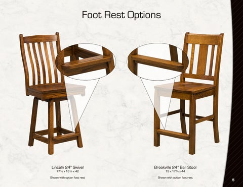 Amish Heirlooms Furniture Artisan Chairs 家具目录 2016 第 5 页