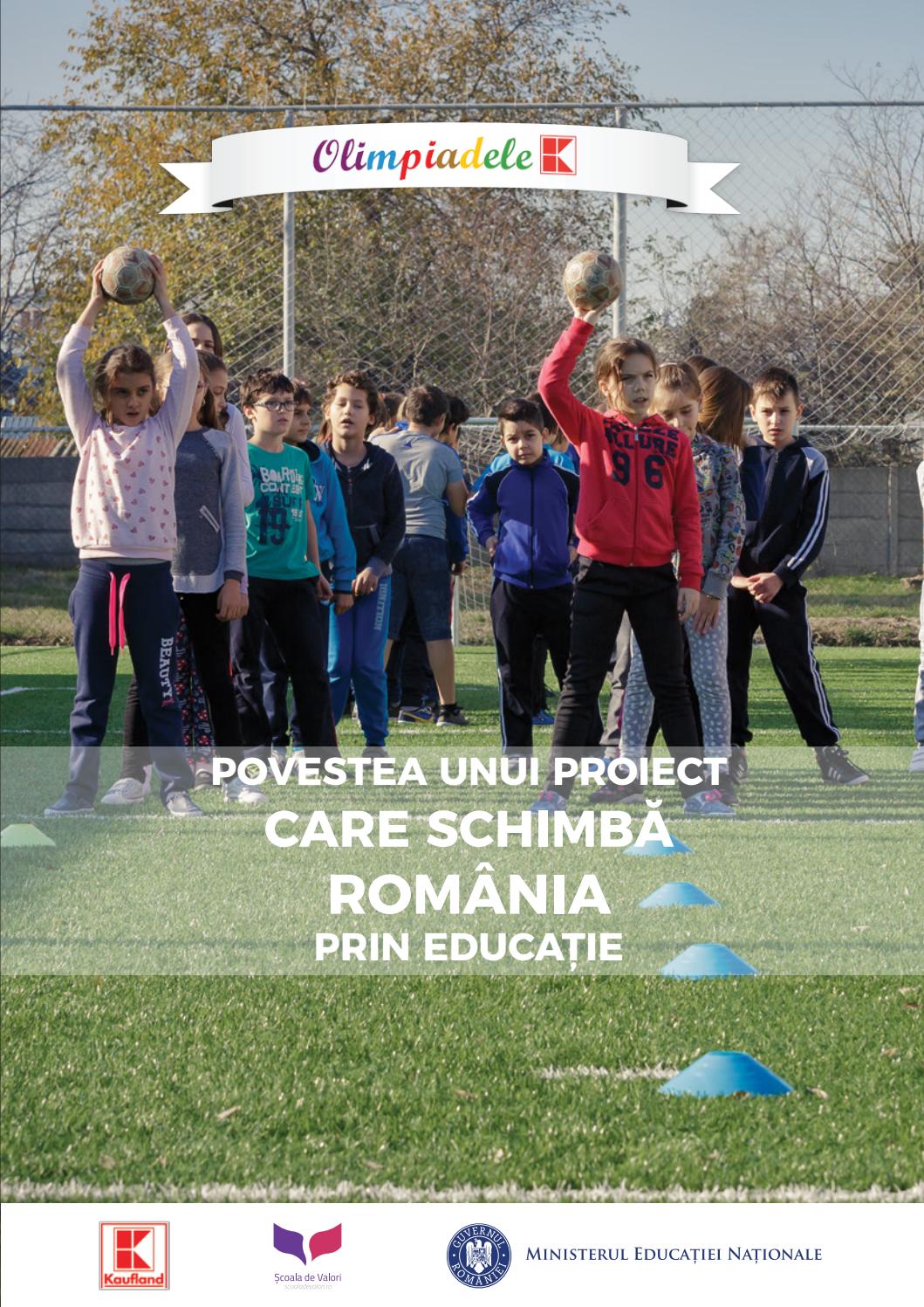 Raport Olimpiadelek By Scoala De Valori Issuu