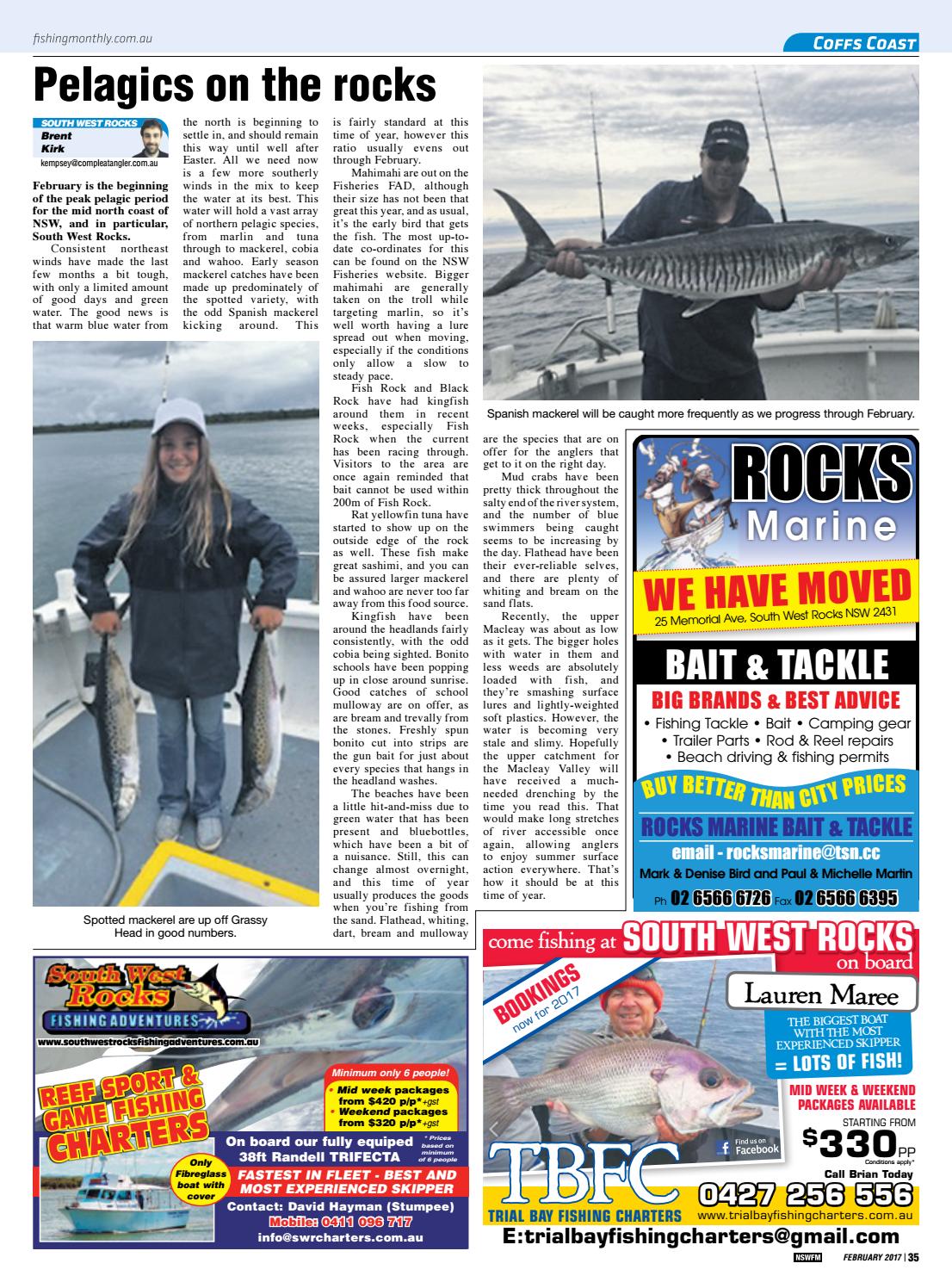 NSW Fishing Monthly February 2017 By Fishing Monthly Issuu
