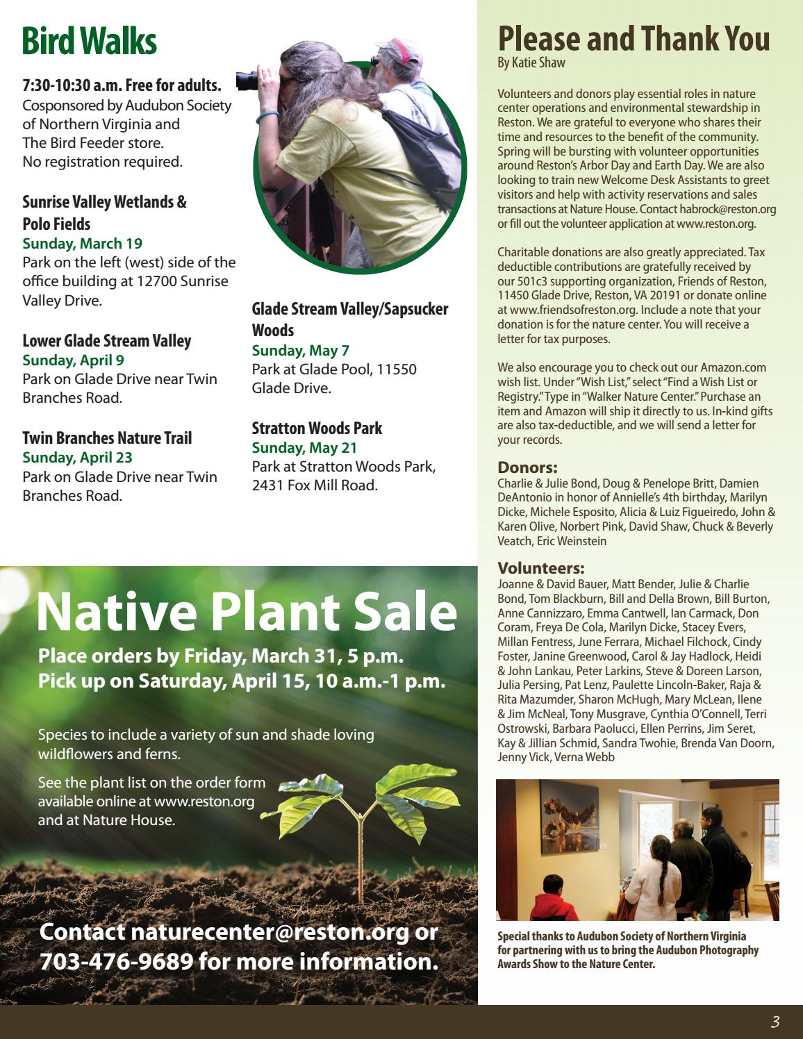 Branching Out Spring 2017 By Reston Association Issuu