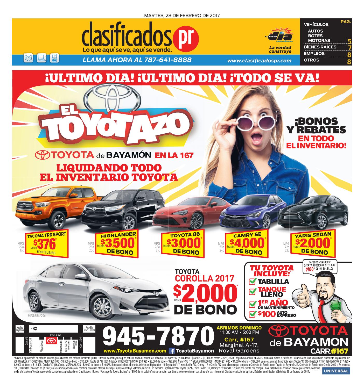 ClasificadosPR 02 28 2017 by Issuu