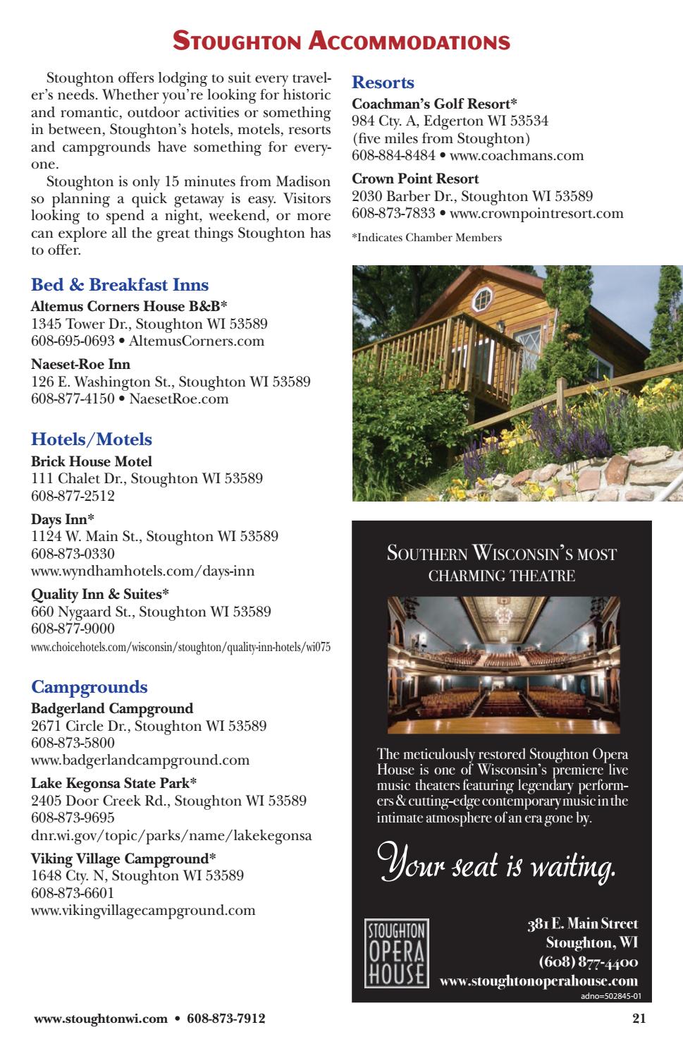 2017 Stoughton Chamber Guide By Woodward Community Media Issuu