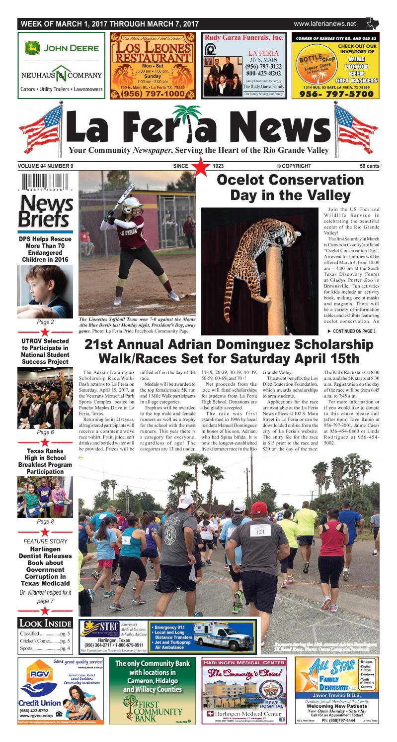 La Feria News March 1, 2017 by La Feria News Issuu