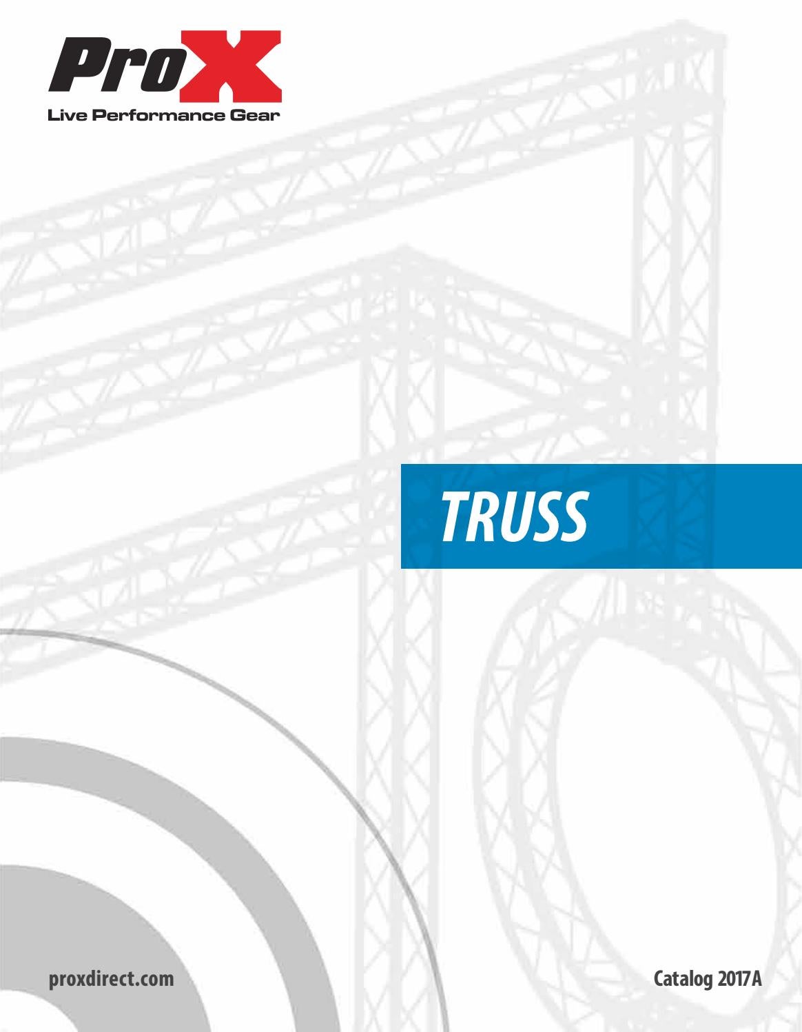 2017 catalog truss by ProX Live Performance Gear Issuu