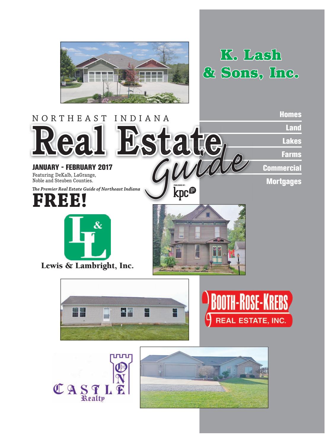 Northeast Indiana Real Estate Guide JanuaryFebruary 2017 by KPC Media