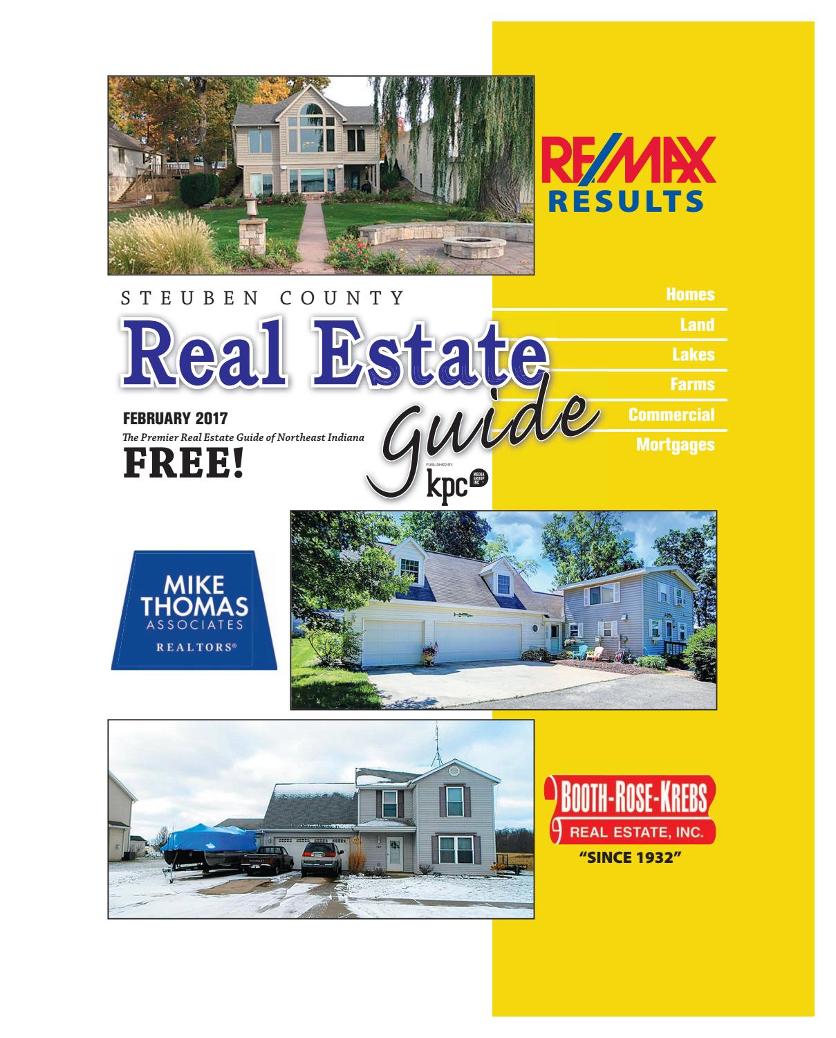 Steuben County Real Estate Guide February 2017 by KPC Media Group Issuu