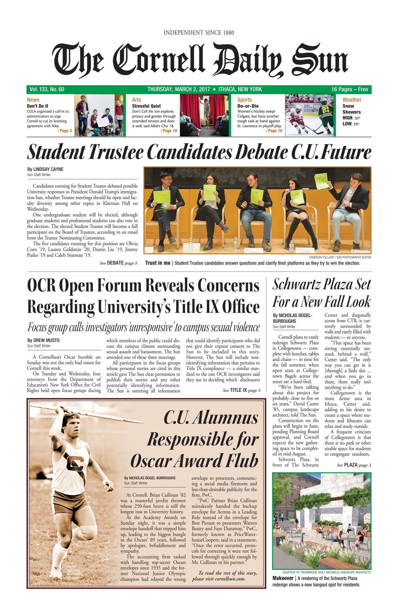 03 02 17 entire issue hi res by The Cornell Daily Sun - Issuu