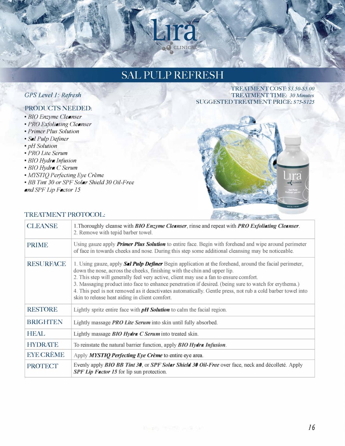 lira pro exfoliating cleanser