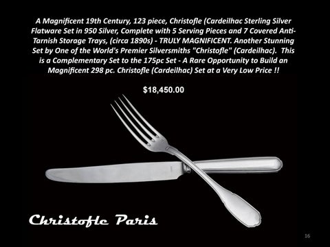 Estate Sale Sterling Silver Luxurious Living Inventory 家具目录 第 16 页