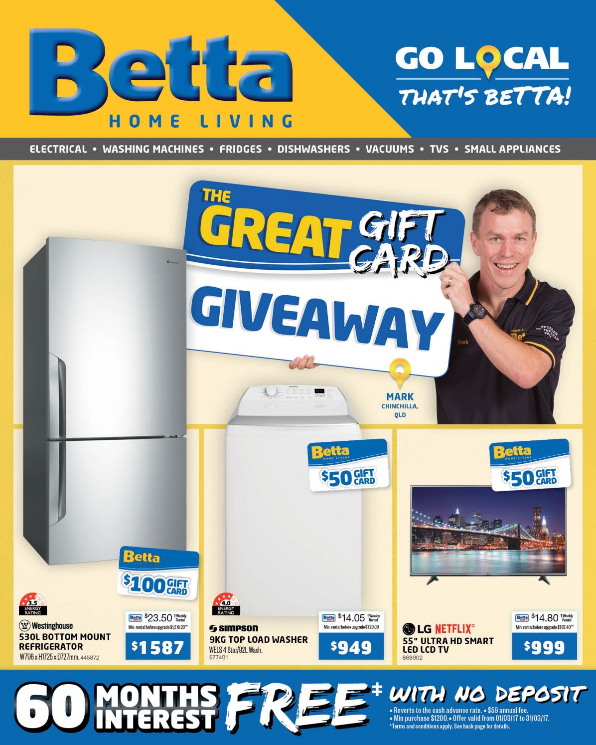 Betta Home Living electrical catalogue March 2017 by Echo