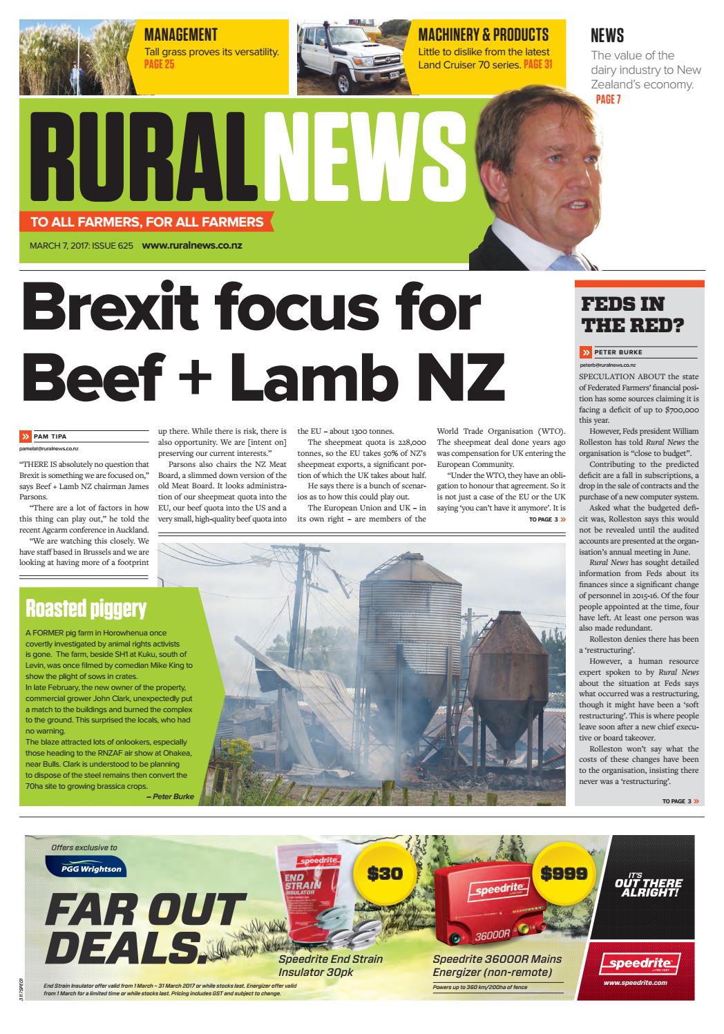Single Rural Paper Rural News 07 March 2017 by Rural News Group - Issuu