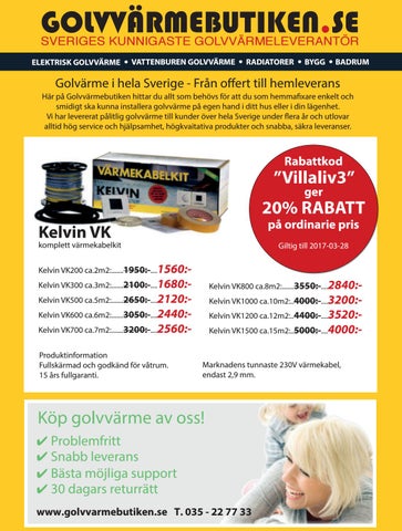 Villaliv nr 2, 2017 by förlaget villaliv ab issuu