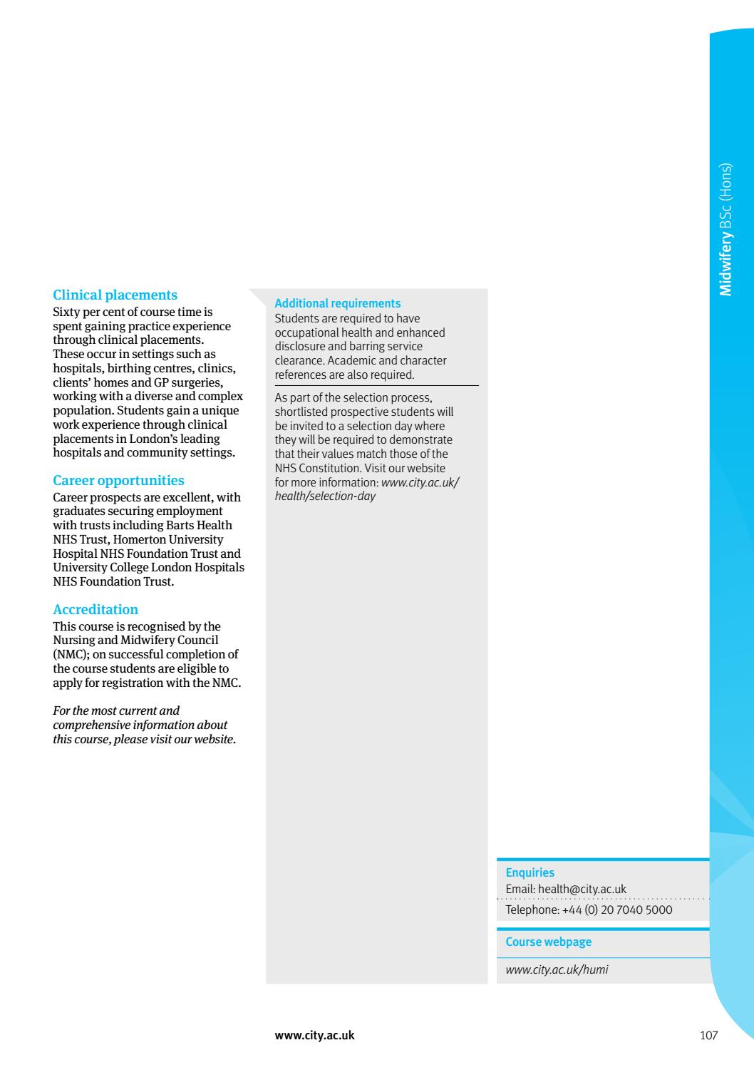 City University Of London 2018 19 Undergraduate Prospectus By City University Of London Issuu