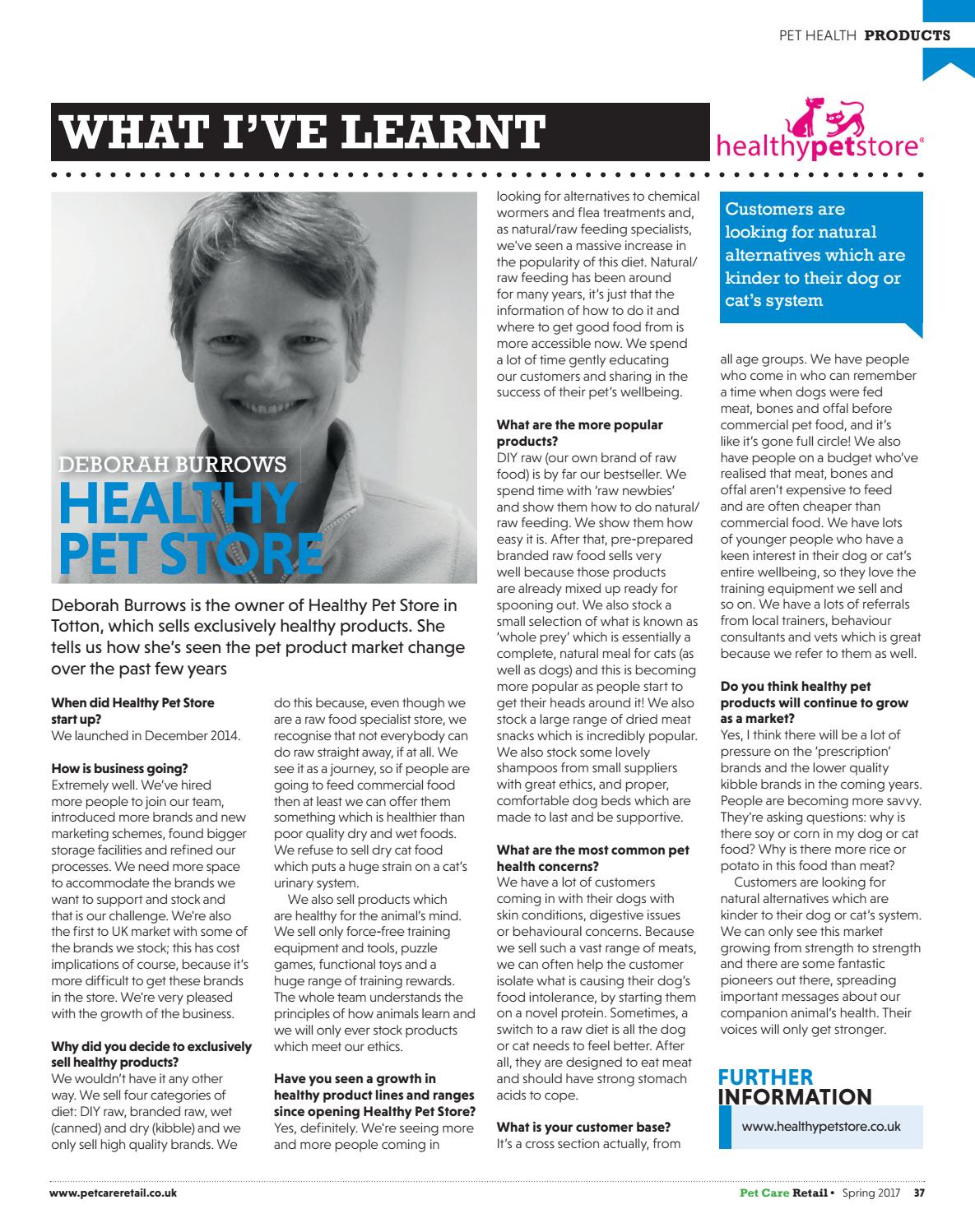 healthy pet shop totton