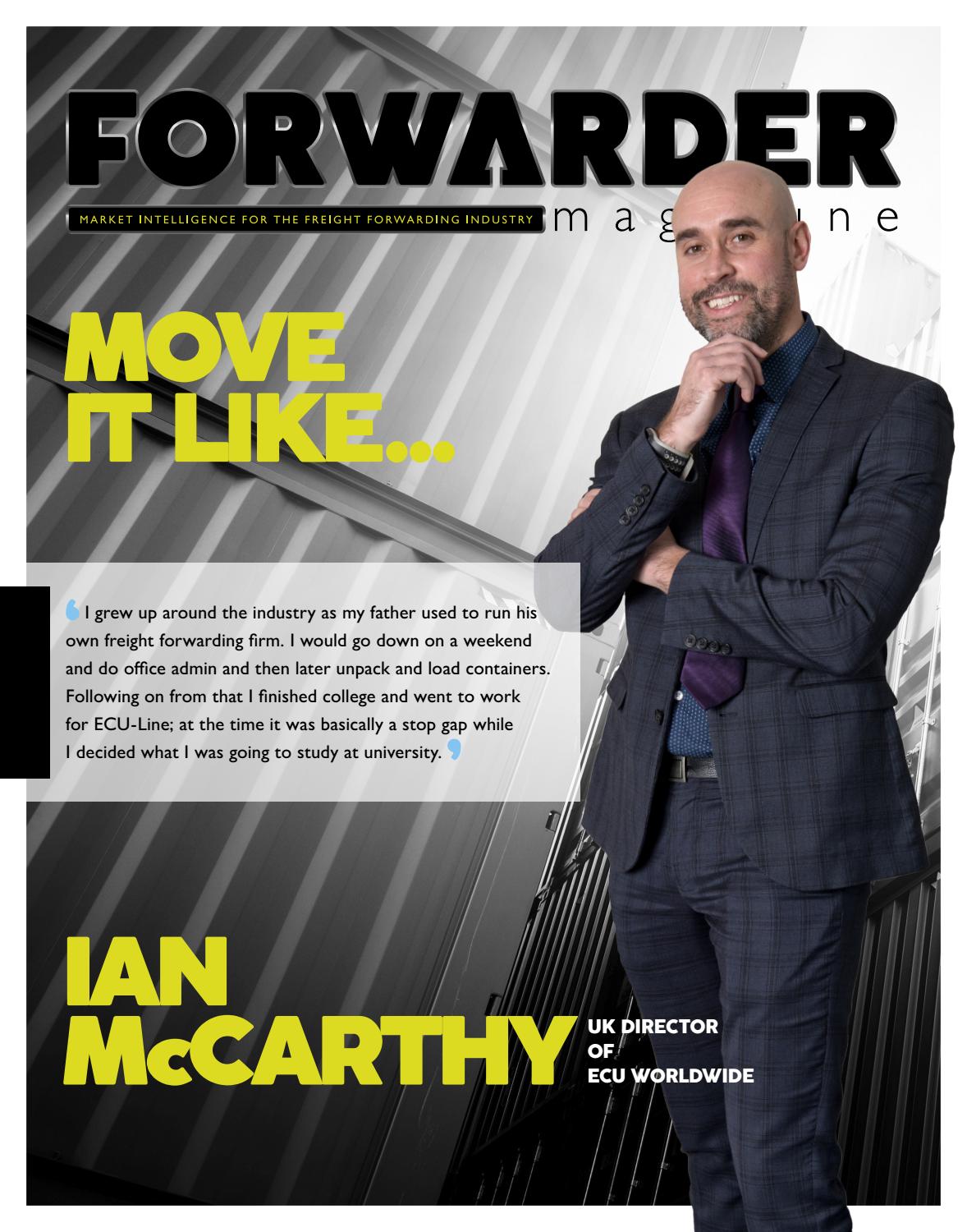 Move it Like... Ian McCarthy by Freight Solutions Issuu