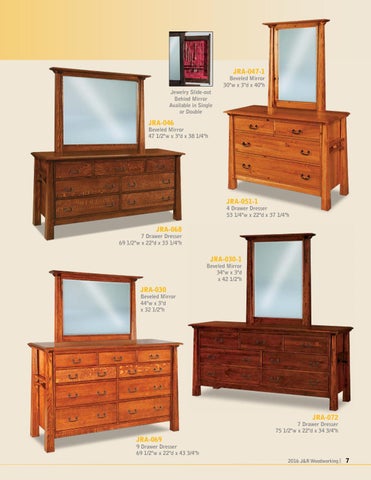 Amish Heirlooms Furniture J × R Woodworking 家具目录 2016 第 7 页
