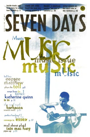 Seven Days, October 14, 1998 by Seven Days - Issuu