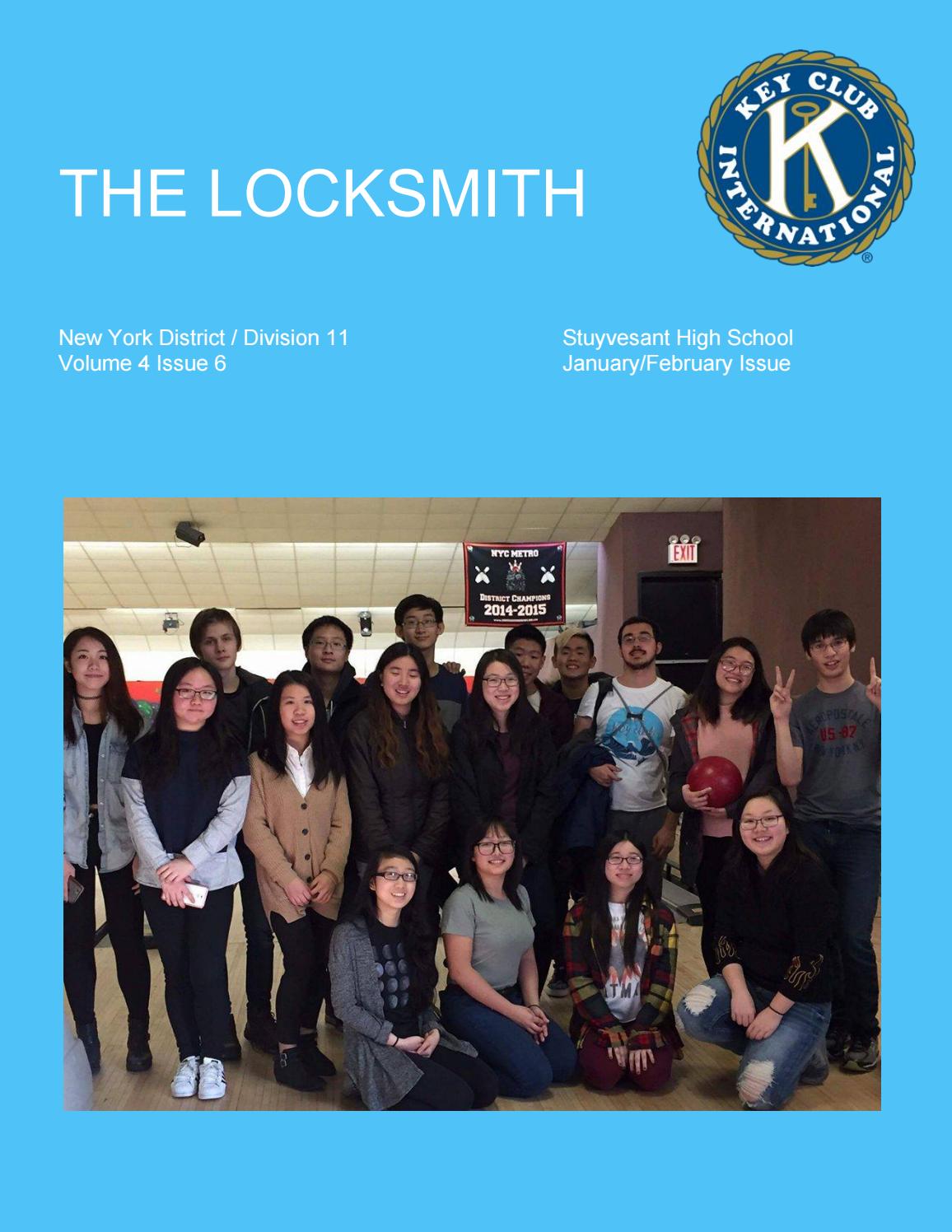 Januaryfebruary newsletter by Stuyvesant High School Key Club Issuu