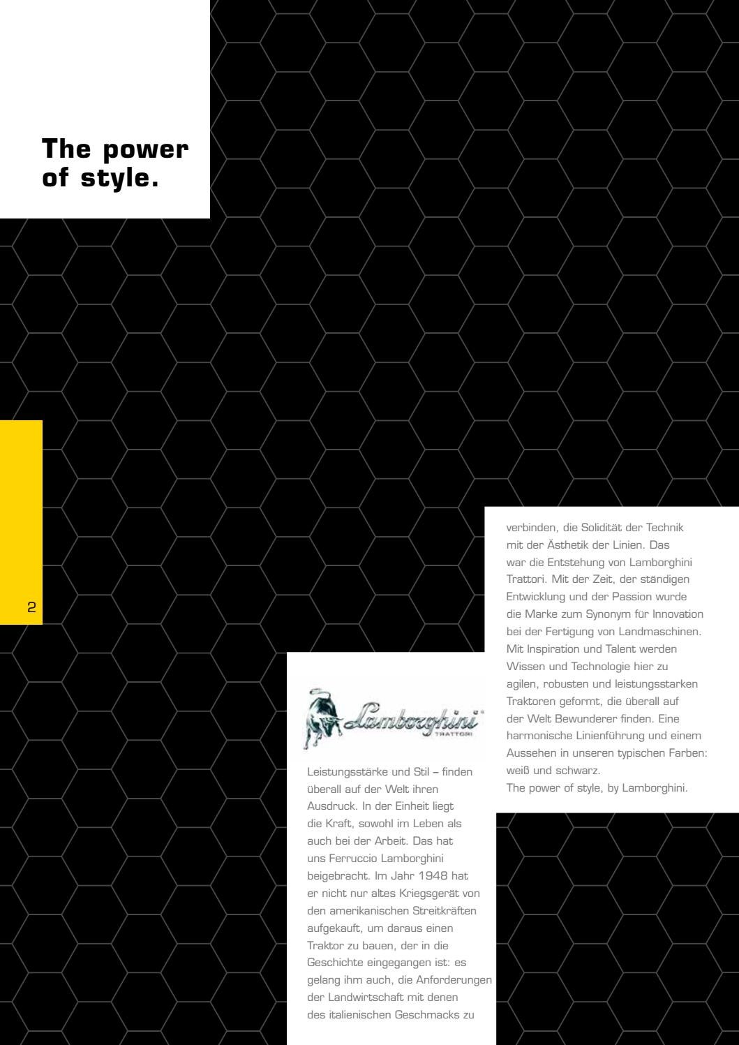 Produktprogramm 2017 by Lamborghini Trattori - Issuu