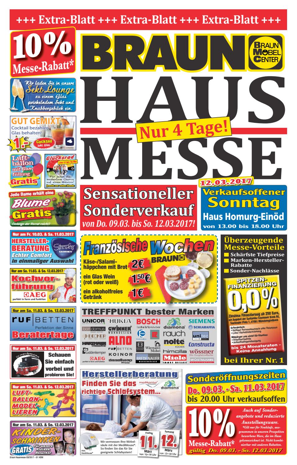 Braun Möbel Center 08.03.2017 by Saarbrücker VerlagsService GmbH - Issuu