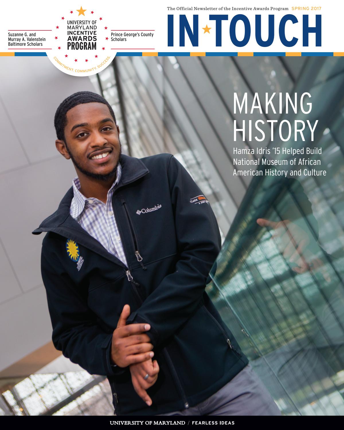 In Touch / UMD Incentive Awards Program / Spring 2017 by University of
