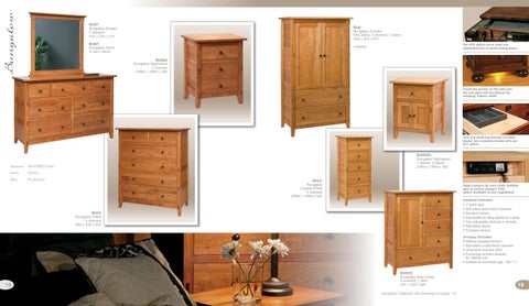 Amish Heirlooms Furniture Schwartz Woodworking 家具目录 2016 第 10 页