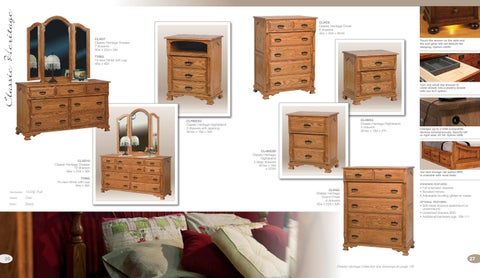 Amish Heirlooms Furniture Schwartz Woodworking 家具目录 2016 第 14 页