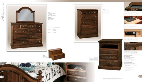 Amish Heirlooms Furniture Schwartz Woodworking 家具目录 2016 第 4 页