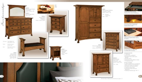 Amish Heirlooms Furniture Schwartz Woodworking 家具目录 2016 第 8 页