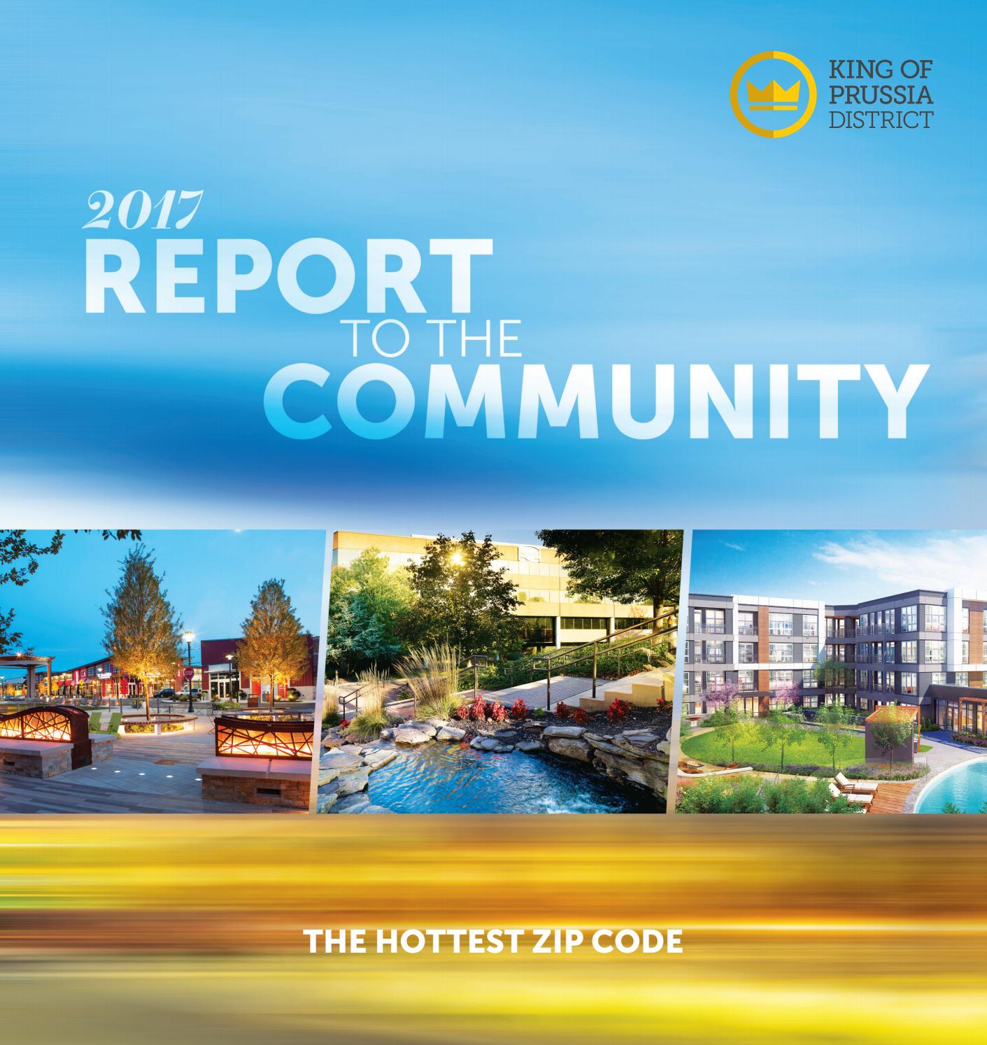 2017 Report to the Community by King of Prussia District Issuu