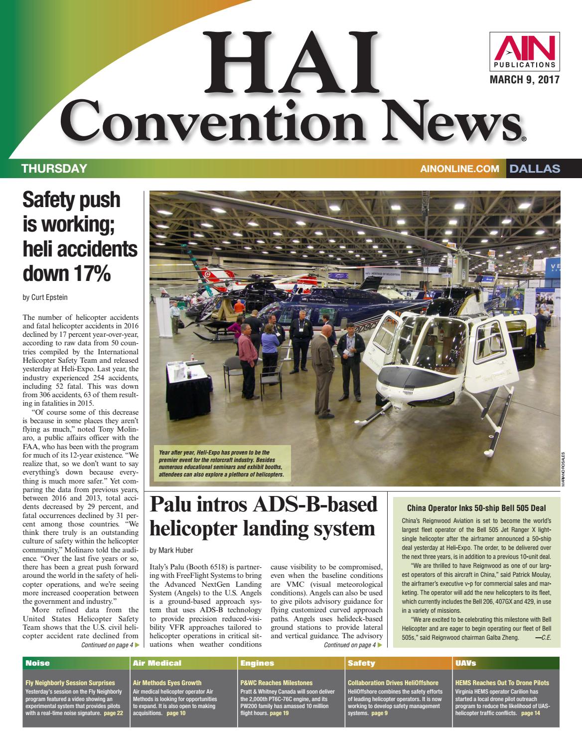 HAI Convention News 030917 by Aviation International News Issuu