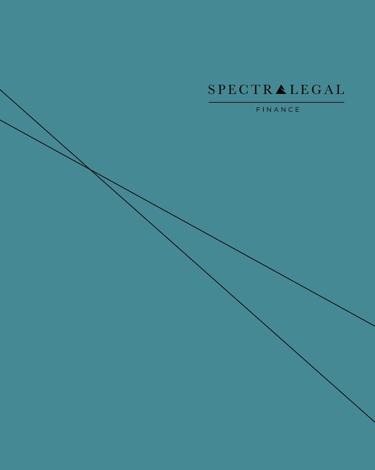 Spectra Legal Brand Brochure by Spinach Design, London by Spinach