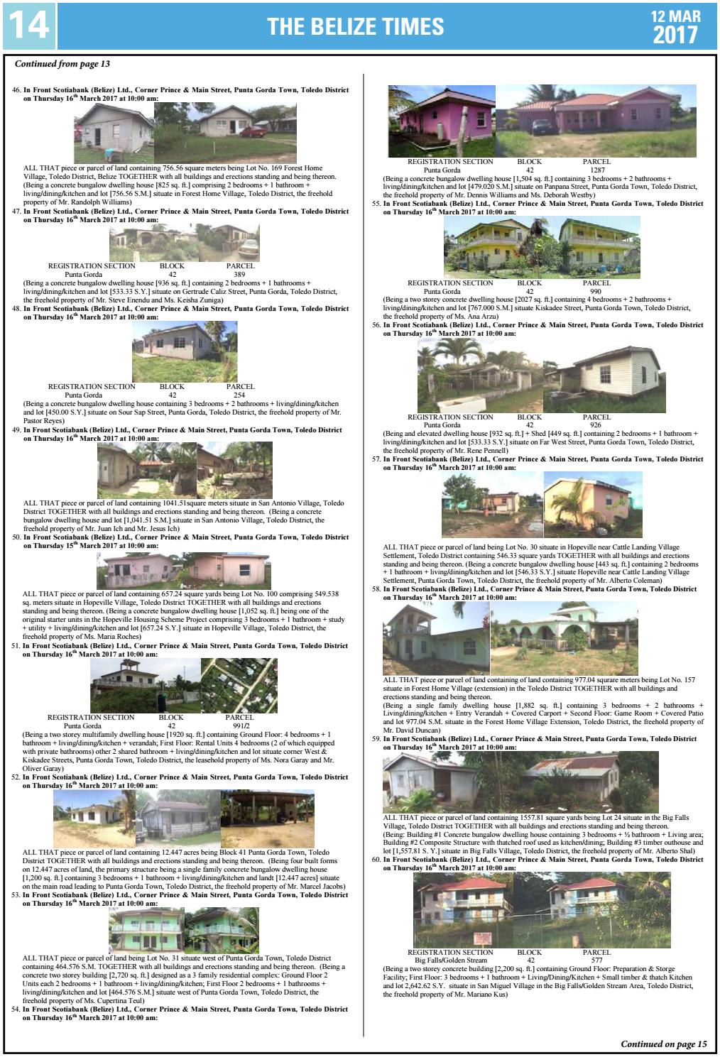 Belize Times March 12 2017 By Belize Times Press Issuu