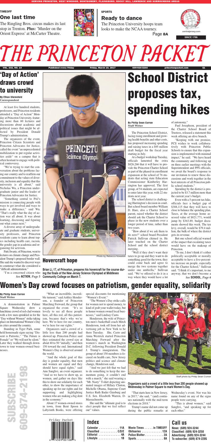 The Princeton Packet 20170310 by NEWSPAPERS Issuu