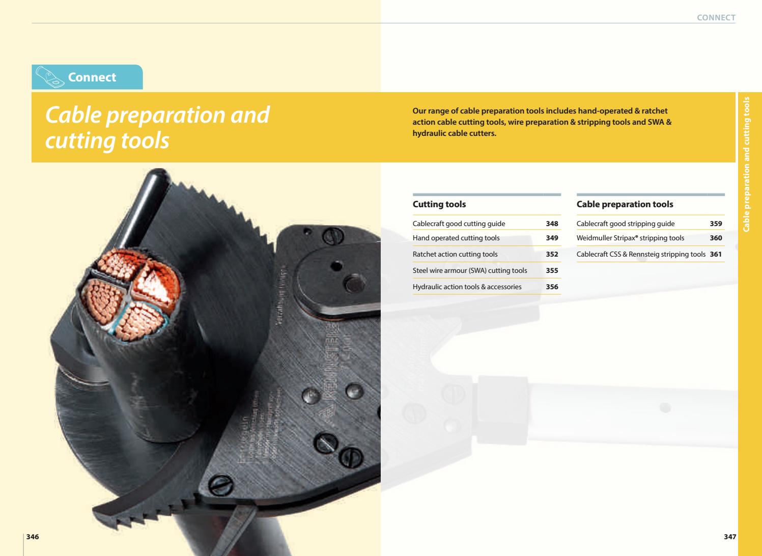 Cablecraft Issue 11 Preparation & Cutting Tools by Shoal Group Issuu