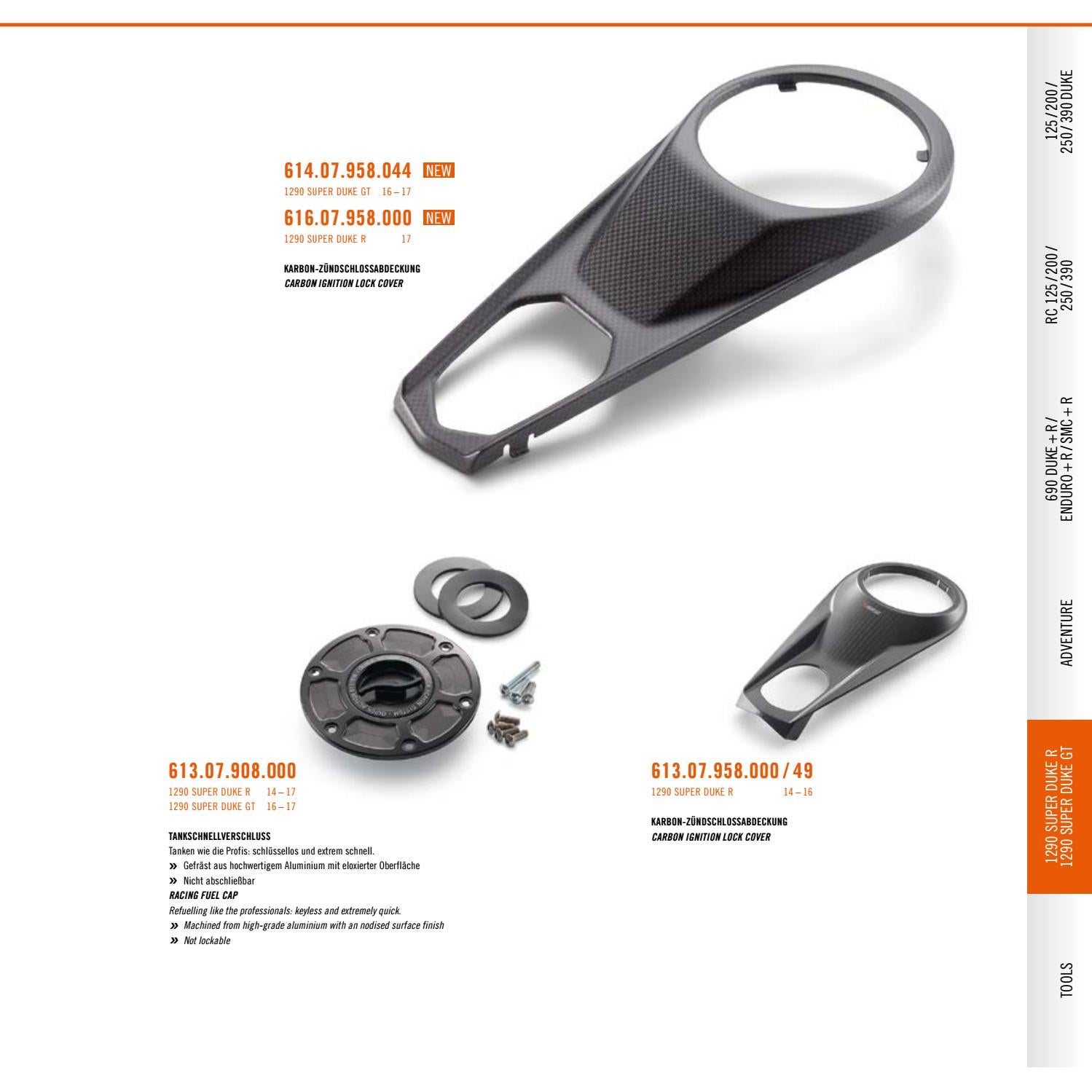 KTM PowerParts Street Catalog 2017 Deutsch / English by KTM GROUP Issuu