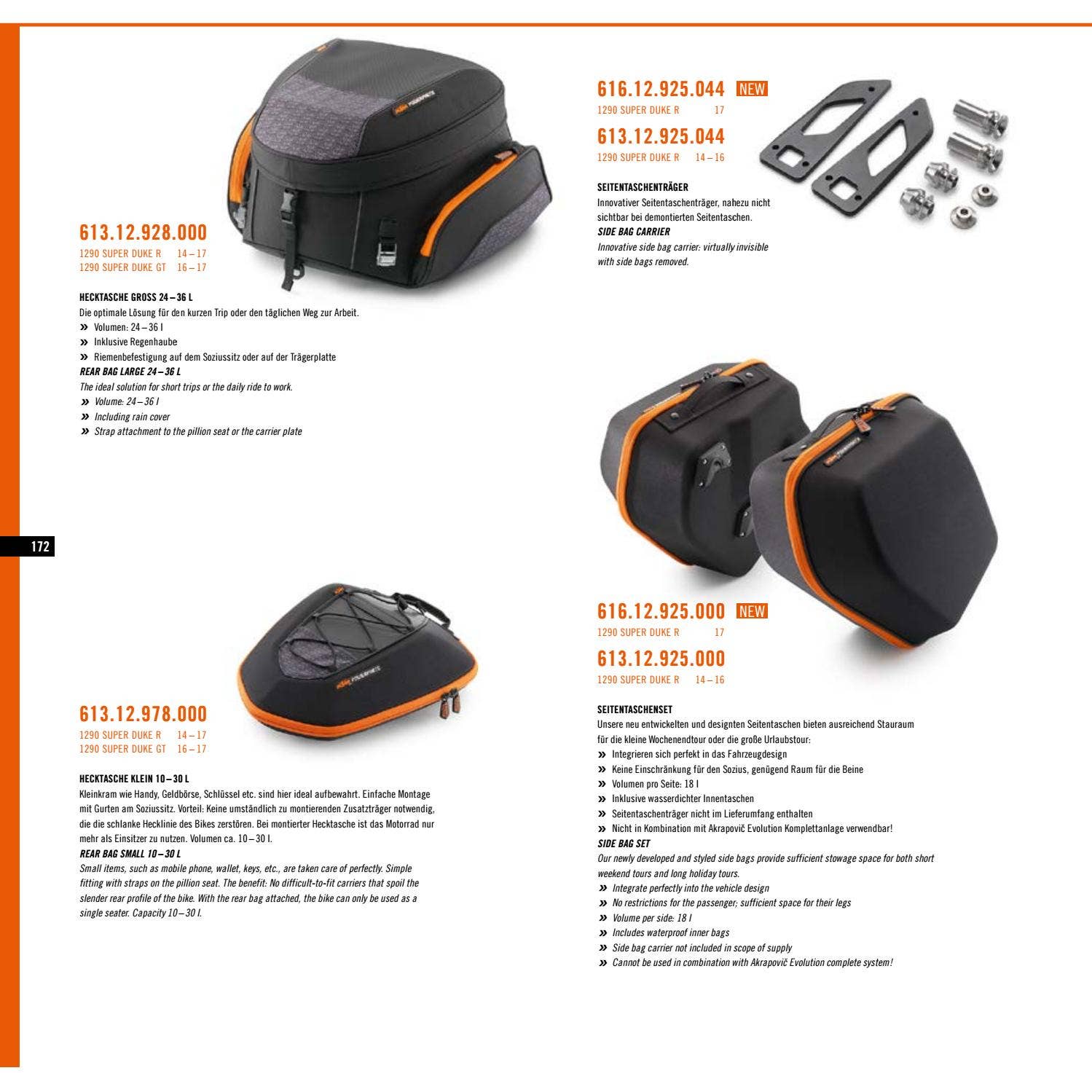 KTM PowerParts Street Catalog 2017 Deutsch / English by KTM GROUP Issuu