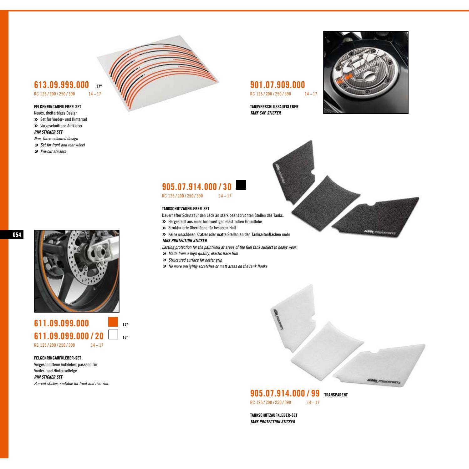 KTM PowerParts Street Catalog 2017 Deutsch / English by KTM GROUP Issuu