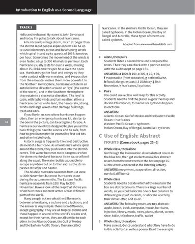 Introduction to English as a Second Language Teacher's Book (revised ...