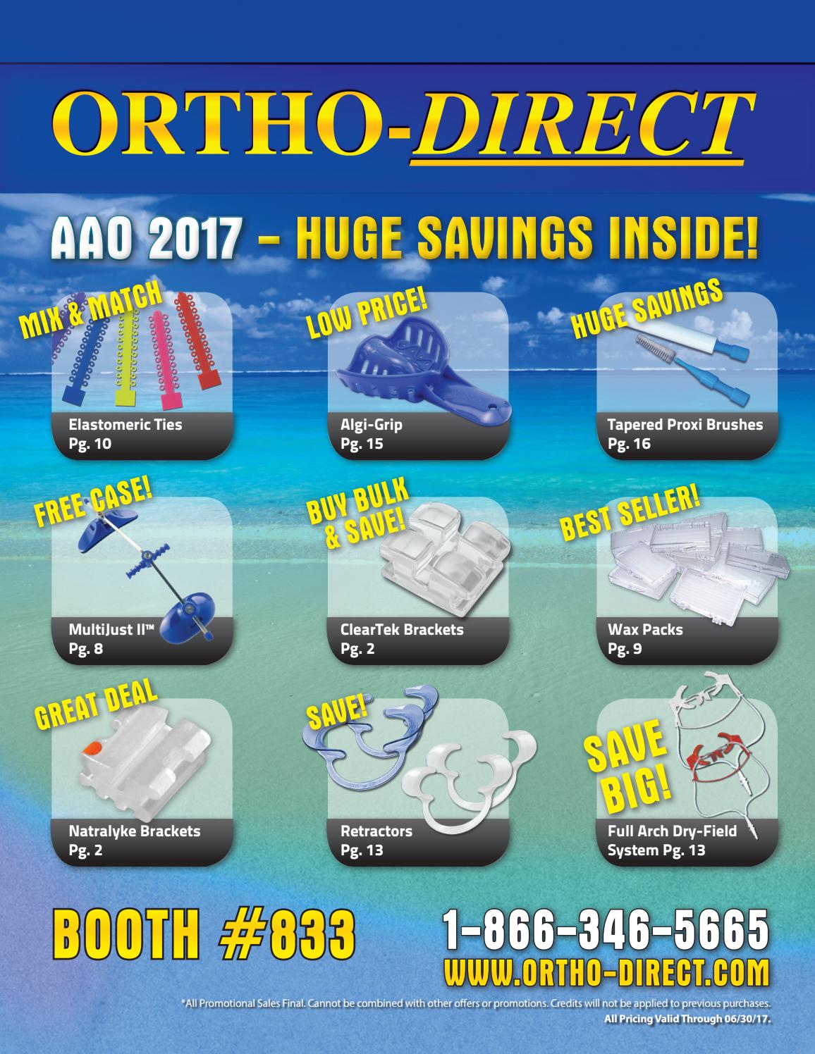 OrthoDirect AAO Specials 2017 by DynaFlex Issuu