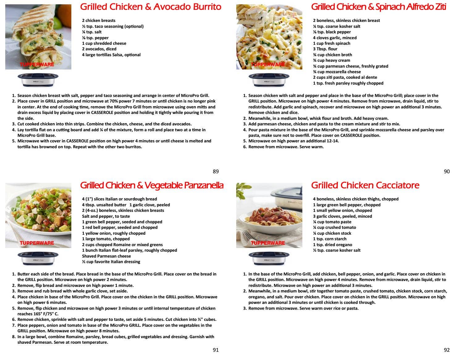 Micropro grill recipes and cooking guide 2017 by TW Consultant - Issuu