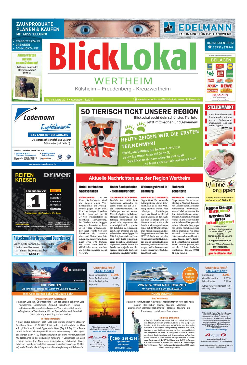 Blicklokal Wertheim Kw11 17 By Blicklokal Wochenzeitung Issuu