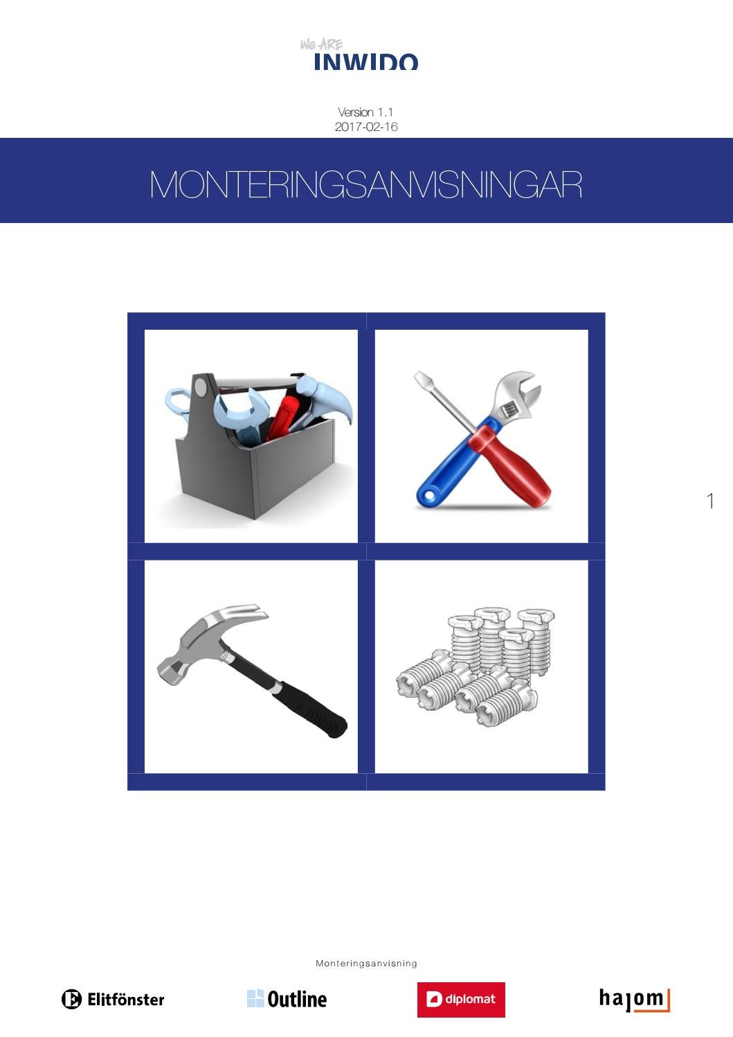 Monteringsanvisningar inwido by Inwido Sverige - issuu
