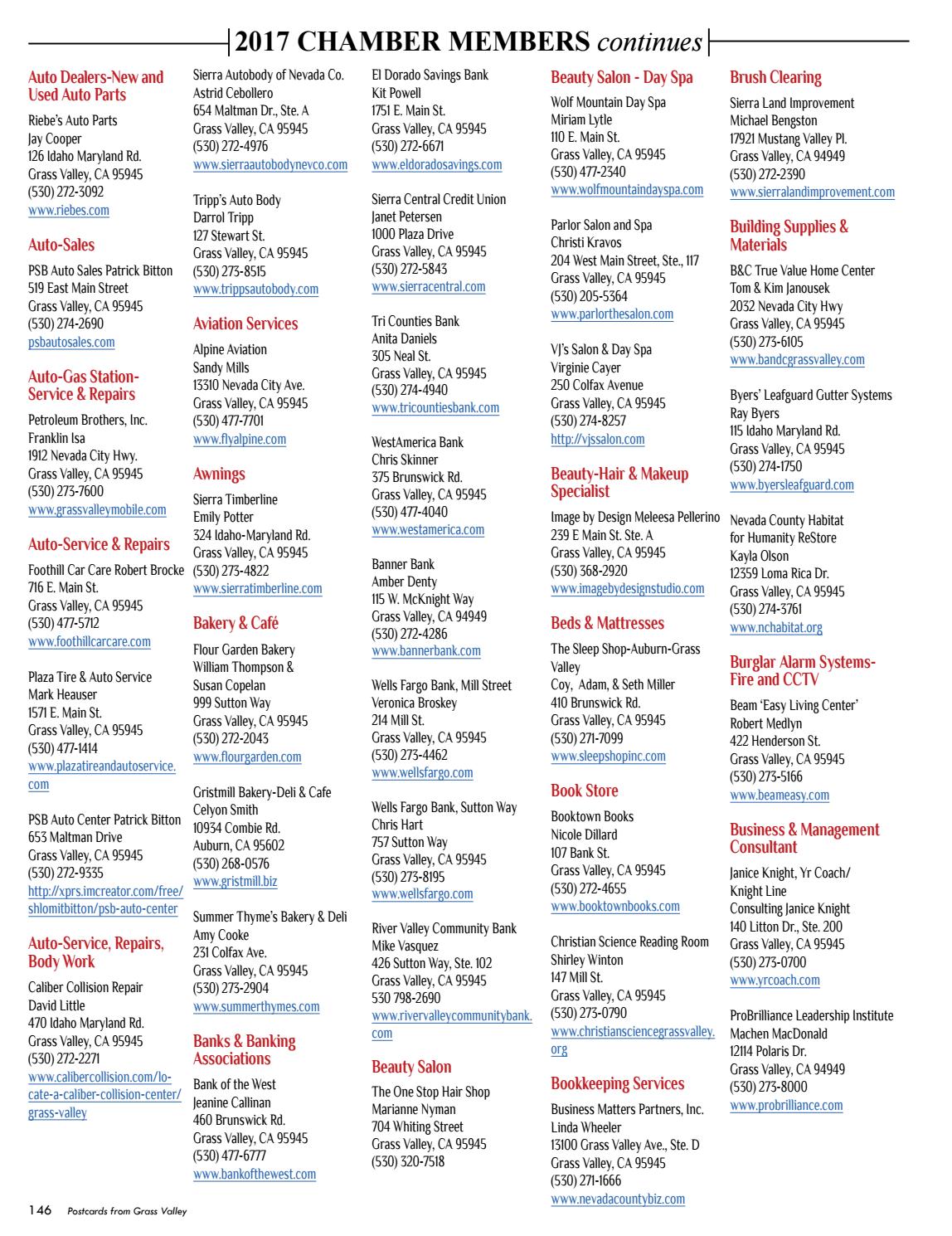 2017 Chamber Magazine By Grassvalleychamber Issuu