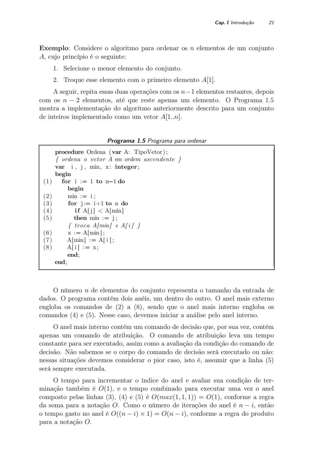 Projeto de Algoritmos com Implementações em Pascal e C by Cengage ...