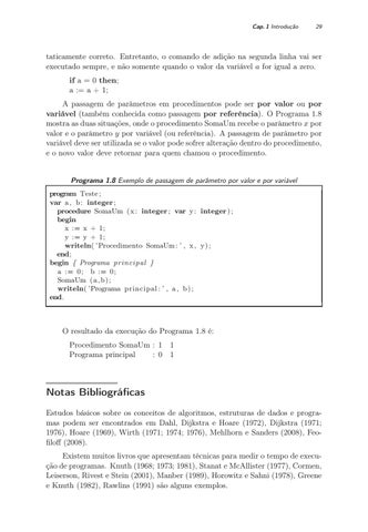 Projeto de Algoritmos com Implementações em Pascal e C by Cengage ...