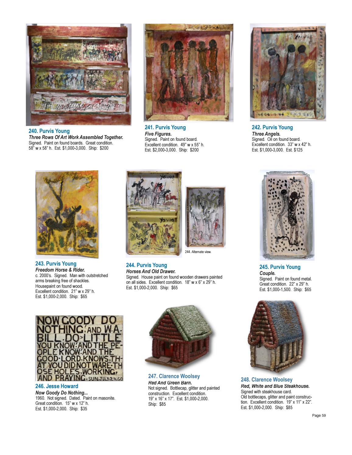 Slotin Folk Art Auction Catalog Spring 2017 by Slotin Folk Art Issuu